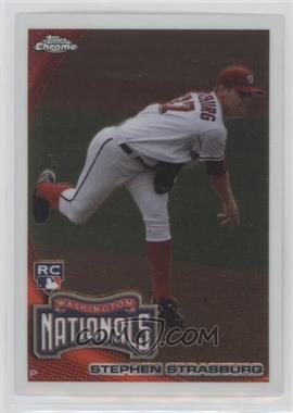 2010 Topps Chrome - [Base] #212 - Stephen Strasburg