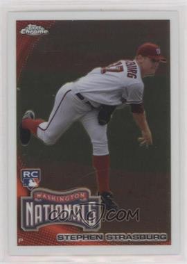 2010 Topps Chrome - [Base] #212 - Stephen Strasburg [EX to NM]