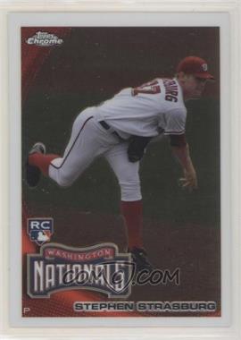 2010 Topps Chrome - [Base] #212 - Stephen Strasburg