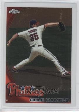 2010 Topps Chrome - [Base] #24 - Cole Hamels