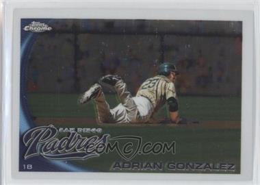 2010 Topps Chrome - [Base] #25 - Adrian Gonzalez