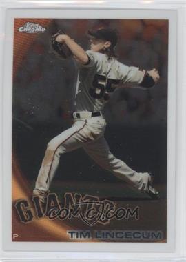 2010 Topps Chrome - [Base] #27 - Tim Lincecum