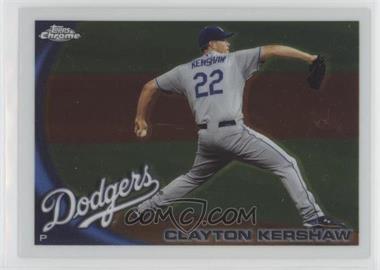 2010 Topps Chrome - [Base] #3 - Clayton Kershaw