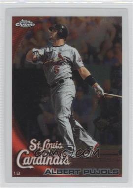 2010 Topps Chrome - [Base] #32 - Albert Pujols