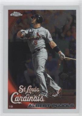 2010 Topps Chrome - [Base] #32 - Albert Pujols