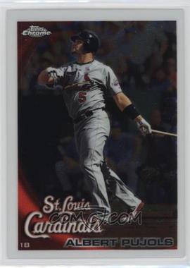 2010 Topps Chrome - [Base] #32 - Albert Pujols