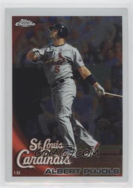 2010 Topps Chrome - [Base] #32 - Albert Pujols [Good to VG‑EX]