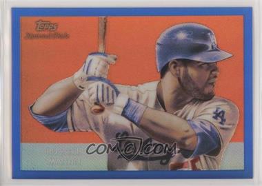 2010 Topps Chrome - National Chicle Chrome - Blue Refractor #CC14 - Russell Martin by Dave Hobrecht /199