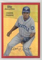 Chone Figgins by Monty Sheldon #/25