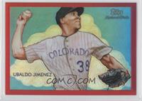 Ubaldo Jimenez by Jeff Zachowski #/25