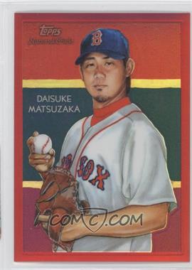 2010 Topps Chrome - National Chicle Chrome - Red Refractor #CC4 - Daisuke Matsuzaka by Don Higgins /25