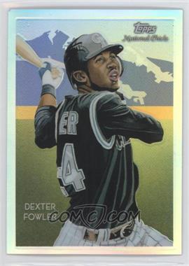 2010 Topps Chrome - National Chicle Chrome - Refractor #CC42 - Dexter Fowler by Ken Branch /499