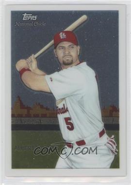 2010 Topps Chrome - National Chicle Chrome #CC1 - Albert Pujols by Monty Sheldon /999