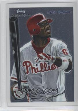 2010 Topps Chrome - National Chicle Chrome #CC13 - Ryan Howard by Ken Branch /999