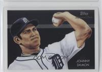 Johnny Damon by Dave Hobrecht #/999