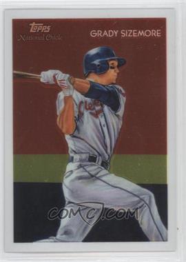 2010 Topps Chrome - National Chicle Chrome #CC2 - Grady Sizemore by Chris Henderson /999