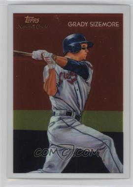 2010 Topps Chrome - National Chicle Chrome #CC2 - Grady Sizemore by Chris Henderson /999