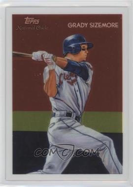 2010 Topps Chrome - National Chicle Chrome #CC2 - Grady Sizemore by Chris Henderson /999