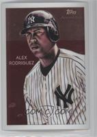 Alex Rodriguez by Dave Hobrecht #/999