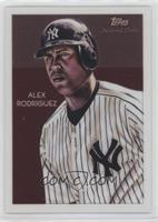 Alex Rodriguez by Dave Hobrecht #/999