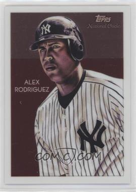 2010 Topps Chrome - National Chicle Chrome #CC21 - Alex Rodriguez by Dave Hobrecht /999