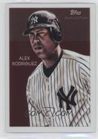 Alex Rodriguez by Dave Hobrecht #/999