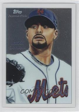 2010 Topps Chrome - National Chicle Chrome #CC22 - Johan Santana by Brett Farr /999