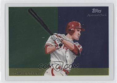 2010 Topps Chrome - National Chicle Chrome #CC44 - Chase Utley by Brian Kong /999