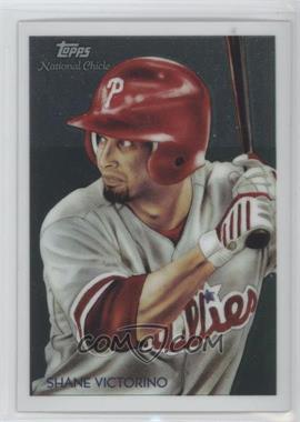 2010 Topps Chrome - National Chicle Chrome #CC7 - Shane Victorino by Dave Hobrecht /999