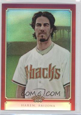 2010 Topps Chrome - Topps 206 Chrome - Red Refractor #TC33 - Dan Haren /25