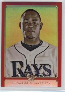 2010 Topps Chrome - Topps 206 Chrome - Red Refractor #TC48 - Carl Crawford /25