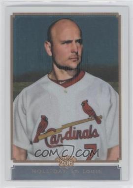 2010 Topps Chrome - Topps 206 Chrome #TC1 - Matt Holliday /999