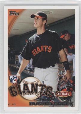 2010 Topps Emerald Nuts San Francisco Giants - [Base] #1 - Buster Posey