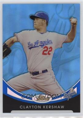 2010 Topps Finest - [Base] - Blue Refractor #106 - Clayton Kershaw /299
