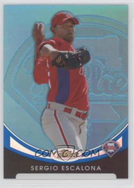 2010 Topps Finest - [Base] - Blue Refractor #130 - Sergio Escalona /299