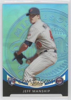 2010 Topps Finest - [Base] - Blue Refractor #141 - Jeff Manship /299