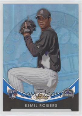 2010 Topps Finest - [Base] - Blue Refractor #146 - Esmil Rogers /299