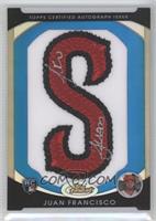 Juan Francisco (Letter S) #/25