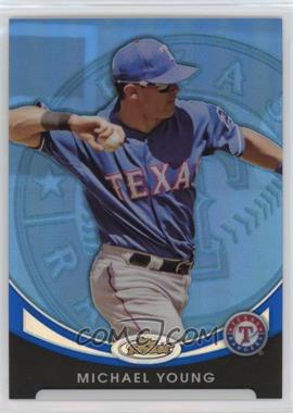 2010 Topps Finest - [Base] - Blue Refractor #26 - Michael Young /299