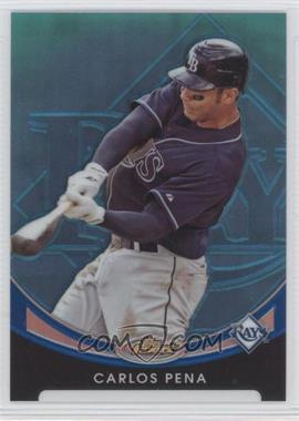 2010 Topps Finest - [Base] - Blue Refractor #34 - Carlos Pena /299