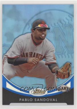 2010 Topps Finest - [Base] - Blue Refractor #36 - Pablo Sandoval /299