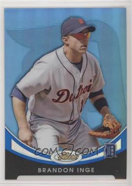 2010 Topps Finest - [Base] - Blue Refractor #58 - Brandon Inge /299