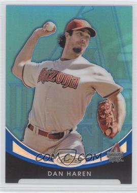 2010 Topps Finest - [Base] - Blue Refractor #85 - Dan Haren /299