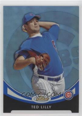 2010 Topps Finest - [Base] - Blue Refractor #95 - Ted Lilly /299