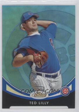 2010 Topps Finest - [Base] - Blue Refractor #95 - Ted Lilly /299
