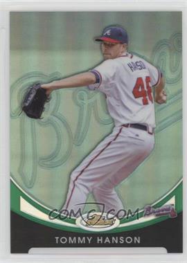 2010 Topps Finest - [Base] - Green Refractor #104 - Tommy Hanson /99