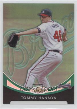 2010 Topps Finest - [Base] - Green Refractor #104 - Tommy Hanson /99