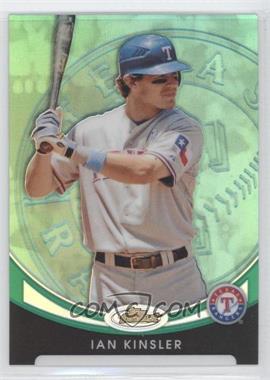 2010 Topps Finest - [Base] - Green Refractor #42 - Ian Kinsler /99