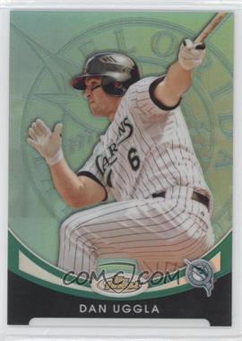 2010 Topps Finest - [Base] - Green Refractor #49 - Dan Uggla /99