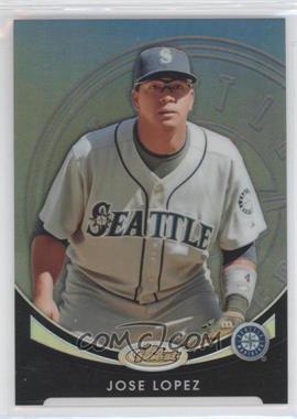 2010 Topps Finest - [Base] - Refractor #100 - Jose Lopez /599